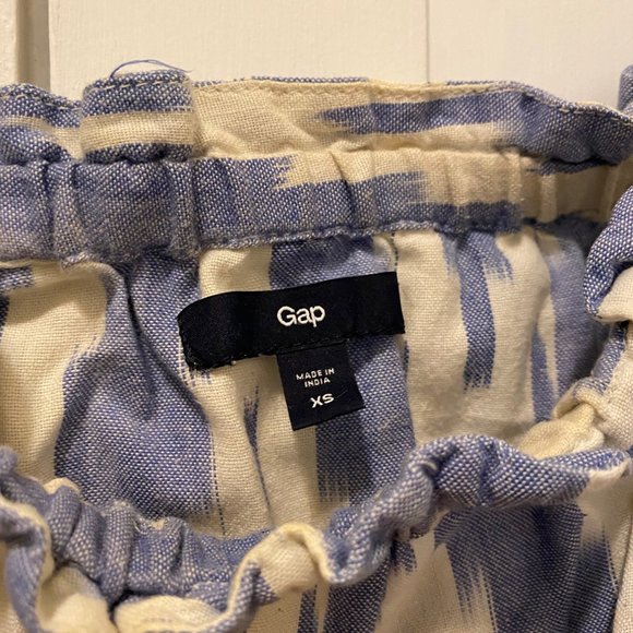 GAP Strapless Ikat Dress with Drawstring Waist - Picture 3 of 9